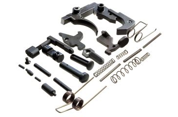 Image of Strike Industries AR Lower Receiver Parts With Trigger, Hammer And Disconnector, Black SI-AR-LRPTH