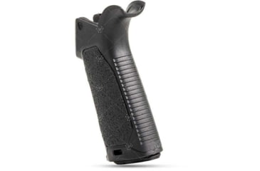 Image of Strike Industries AR Overmolded Enhanced Pistol Grip, 25 Degree, Black, One Size, SI-AR-OMPG-25
