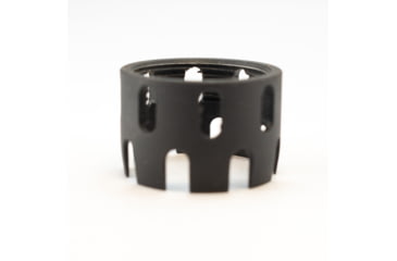 Image of Strike Industries AR Receiver Enhanced Castle Nut with Extended QD Endplate, Red, SI-AR-ECN&amp;EEP-RED