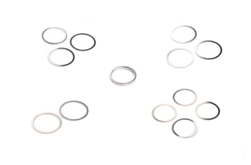 Image of Strike Industries AR Shim Set, .223/ 5.56mm, 1/2x28 TPI, Stainless, SI-AR-SHIM-223