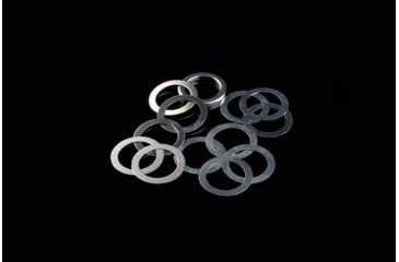 Image of Strike Industries AR Shim Set, .223/ 5.56mm, 1/2x28 TPI, Stainless, SI-AR-SHIM-223