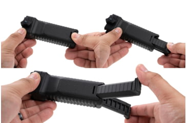 Image of Strike Industries AR Strike Bipod Grip For 1913 Picatinny Rails, Black, One Size, SI-AR-BIPOD