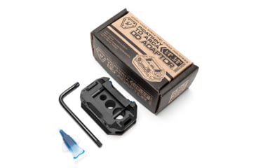 Image of Strike Industries ARCA QD Picatinny Adatper, 1/4in and 3/8in Threads, Black, One Size, SI-ARCA-TRI-PADA-BK