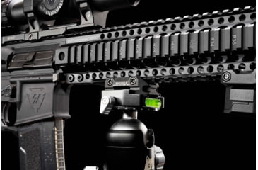 Image of Strike Industries ARCA QD Picatinny Adatper, 1/4in and 3/8in Threads, Black, One Size, SI-ARCA-TRI-PADA-BK