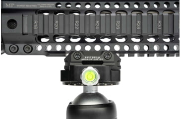 Image of Strike Industries ARCA QD Picatinny Adatper, 1/4in and 3/8in Threads, Black, One Size, SI-ARCA-TRI-PADA-BK