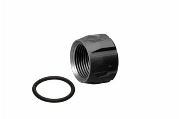 Image of Strike Industries Barrel Cover Thread Protector - Enhanced version, Black, One Size SI-BCTP-E-BK