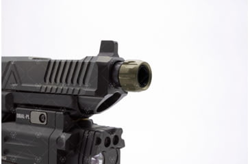 Image of Strike Industries Barrel Cover Thread Protector for Pistol, FDE, One Size, SI-BCTP-PISTOL-FDE