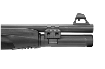 Image of Strike Industries Beretta 1301 Tactical /A300 Ultima Patrol Strike Shotgun Barrel Clamp, Black, SI-SG-BCL-1301TAC-BK