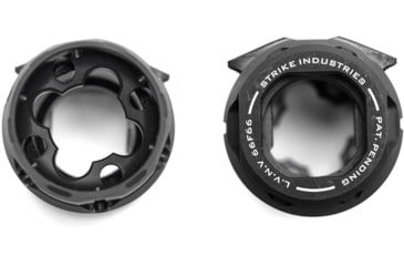 Image of Strike Industries Blast Shield for A2 Birdcage Flash Hider, Black, One Size, SI-BS-NATO-BK