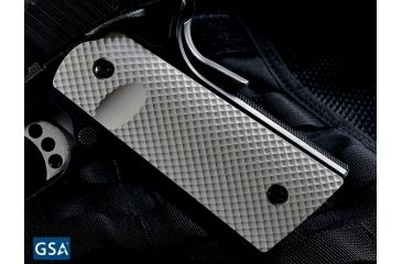 Image of Strike Industries BMC 1911 PX-09 Pistol Grips Golf Ball Dimple Pattern, Black, .295in SI-BMC-PX09