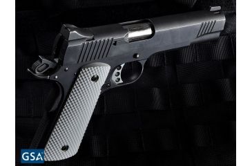 Image of Strike Industries BMC 1911 PX-09 Pistol Grips Golf Ball Dimple Pattern, Black, .295in SI-BMC-PX09