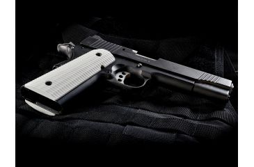 Image of Strike Industries BMC 1911 PX-12 Pistol Grips Streamlined Pattern, Black, .27in SI-BMC-PX12