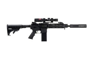Image of Strike Industries Mid Length Barrel Extension, Black, 16in SI-COBRADB16M