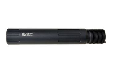 Image of Strike Industries Carbine Length Pistol Receiver Extension/Buffer Tube, Black, SI-AR-CARPRE-SLICK-BK