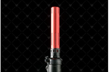 Image of Strike Industries Carbine Length Pistol Receiver Extension, Red, One Size, SI-AR-CARPRE-SLICK-RED