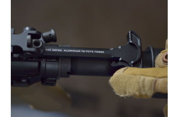 Image of Strike Industries Charging Handle Extended Latch, Black, One Size, SI-AR-LATCH-BK