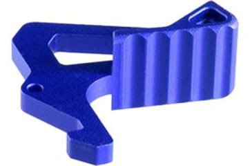 Image of Strike Industries Charging Handle Extended Latch, Blue SI-AR-LATCH-BLU