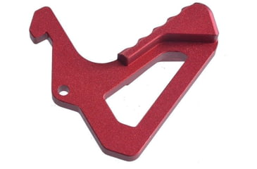 Image of Strike Industries Charging Handle Extended Latch, Red, SI-AR-LATCH-RED