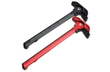 Image of Strike Industries Extended Latch AR Charging Handle, AR-15, 5.56x45mm NATO, Hard Anodized, Black, SI-ARCH-EL-BK