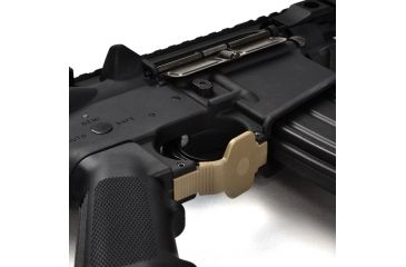 Image of Strike Industries Cobra Ambi and Left Only Polymer Trigger Guard Combo-2 Pack, FDE SI-COBRA-01-AL-FDE