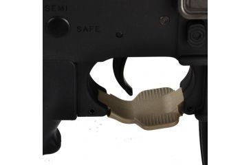 Image of Strike Industries Cobra Ambi and Left Only Polymer Trigger Guard Combo-2 Pack, FDE SI-COBRA-01-AL-FDE