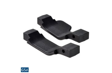 Image of Strike Industries Cobra Straight and Right Only Polymer Trigger Guard Combo-2 Pack, Black SI-COBRA-02-SR-BK