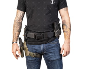 Image of Strike Industries Colby Tactical Padded Belt, Black, Small, SI-COLBY-BELT-S