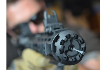 Image of Strike Industries Cookie Cutter Comp .223/5.56, Black, 2.14in, SI-CC-COMP-223