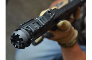Image of Strike Industries Cookie Cutter Comp .223/5.56, Black, 2.14in, SI-CC-COMP-223