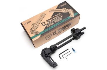 Image of Strike Industries CZ Scorpion 3/3+ PDW Collapsible Rifle Stock, Black, One Size, SI-CEVO-PDW-STOCK