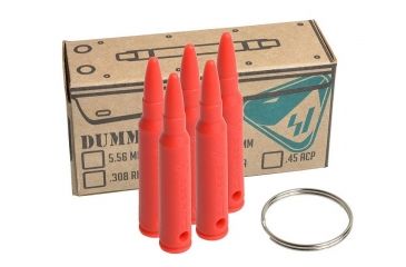 Image of Strike Industries Dummy Rounds - 5.56 MM NATO, Red SI DR-556-Red