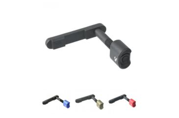 Image of Strike Industries Enhanced Magazine Catch, Black, Blue, Flat Dark Earth, Red