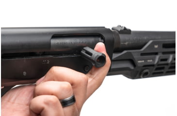 Image of Strike Industries Extended Bolt Handle for Benelli M2, Black, One Size, SI-BM2-BH-12