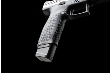 Image of Strike Industries Extended Magazine Plate for CZ P-10 / P-09, Black, One Size, SI-EMP-CZP10-BK