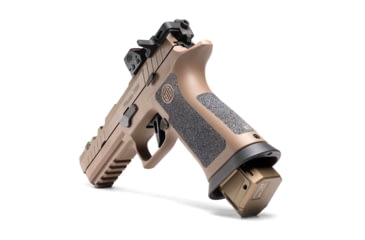 Image of Strike Industries Extended Magazine Plate, SIG Sauer P320, 9mm, 5-Round, FDE, One size, SI-EMP-AL-P320-FDE-5RD