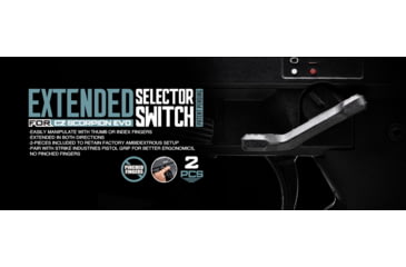 Image of Strike Industries Extended Selector Switch for CZ Scorpion EVO, Black, One Size, SI-CEVO-EXT-SS