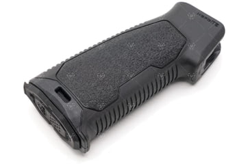 Image of Strike Industries Flat Top AR15 Rubber Over-Mold Pistol Grip without Beavertail in 15 Degree, Black, SI-AR-NBPG-15