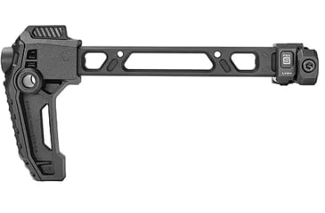 Image of Strike Industries Fits 1913 Interfaces FSA Single Folder Rifle Stock, Matte Finish, Black, SI-FSA-S-STOCK, Black, One Size, SI-FSA-S-STOCK