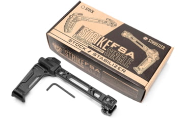Image of Strike Industries Fits 1913 Interfaces FSA Single Folder Rifle Stock, Matte Finish, Black, SI-FSA-S-STOCK