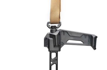 Image of Strike Industries Fits 1913 Interfaces FSA Single Folder Rifle Stock, Matte Finish, Black, SI-FSA-S-STOCK