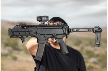 Image of Strike Industries Fits 1913 Interfaces FSA Single Folder Rifle Stock, Matte Finish, Black, SI-FSA-S-STOCK