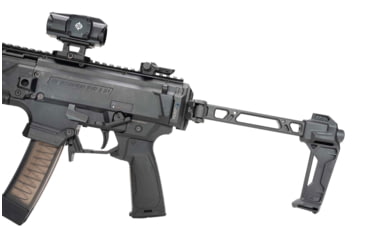 Image of Strike Industries Fits 1913 Interfaces FSA Single Folder Rifle Stock, Matte Finish, Black, SI-FSA-S-STOCK