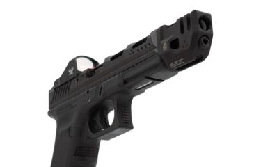 Image of Strike Industries G4 Mass Driver Barrel Compensator, Standard Glock 17, Black, One Size, 708747548433