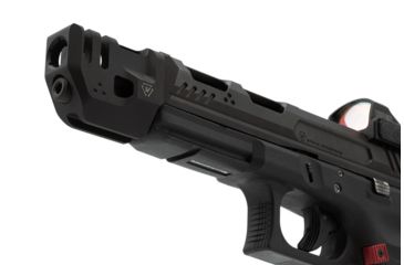 Image of Strike Industries G4 Mass Driver Barrel Compensator, Standard Glock 17, Black, One Size, 708747548433