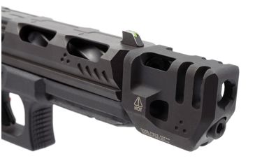 Image of Strike Industries G4 Mass Driver Barrel Compensator, Standard Glock 17, Black, One Size, 708747548433