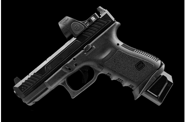 Image of Strike Industries Gen3 Glock Magwell, Glock 19/23, Black, SI-G3-MagWell-19