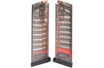 Image of Strike Industries Glock G17 9mm, 17 Round Pistol Magazine, Smoke Gray, 17, SI-G-MAG-17