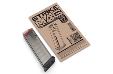 Image of Strike Industries Glock G17 9mm, 17 Round Pistol Magazine, Smoke Gray, 17, SI-G-MAG-17