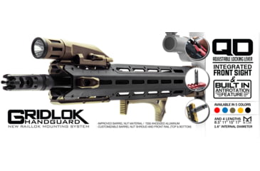 Image of Strike Industries GRIDLOK Sight and Rail Attachments, Blue, One Size, SI-GRIDLOK-SIGHTS-BLU