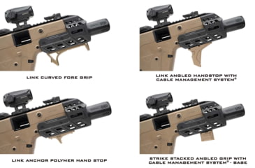 Image of Strike Industries Handguard for KRISS Vector SDP, Black, SI-KV-HG-BK